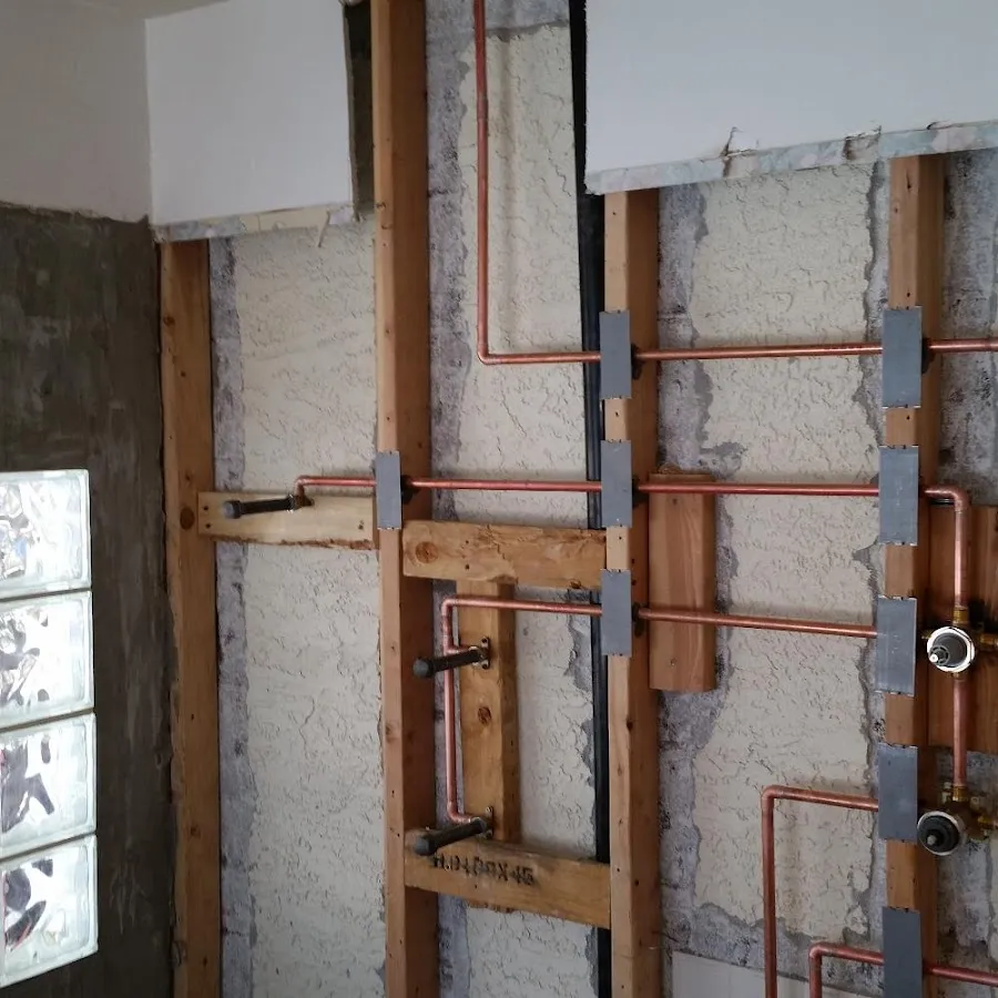 Copper pipe installation for Burst Pipe Repair in Edwardsville