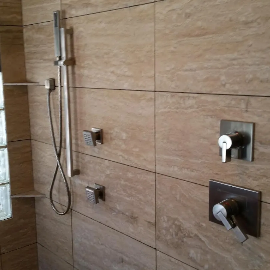 Shower fixture installation for Gas Line Repair in Edwardsville